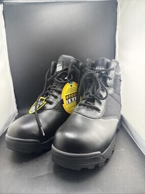 Original SWAT 116101 Safety Toe EH Tactical Boots Men’s 10.5W Black NWT